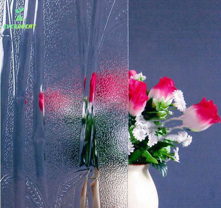 Clear Bamboo Patterned Glass