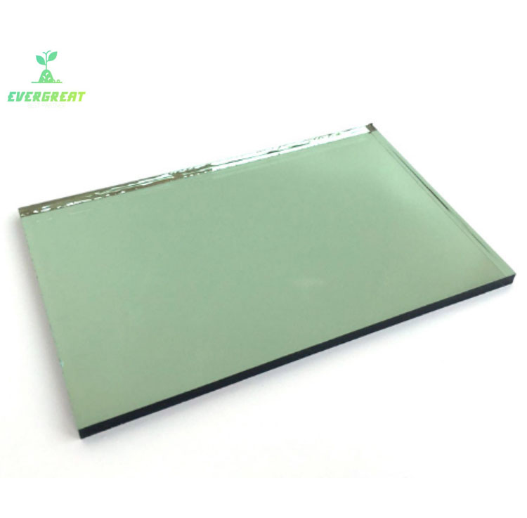 Light Green Reflective Glass